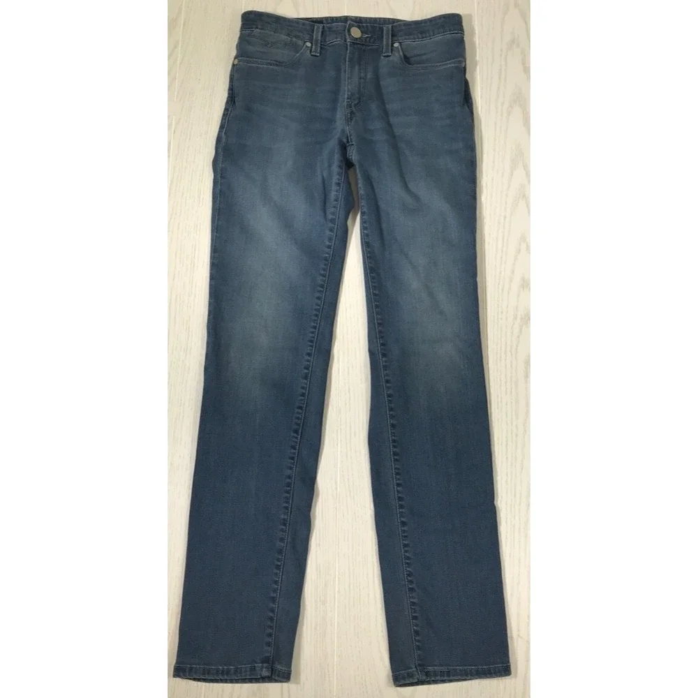 Levis Premium RedLoop Jeans Mens 30x34 Blue Skinny Stretch Mid Rise Denim  X7148